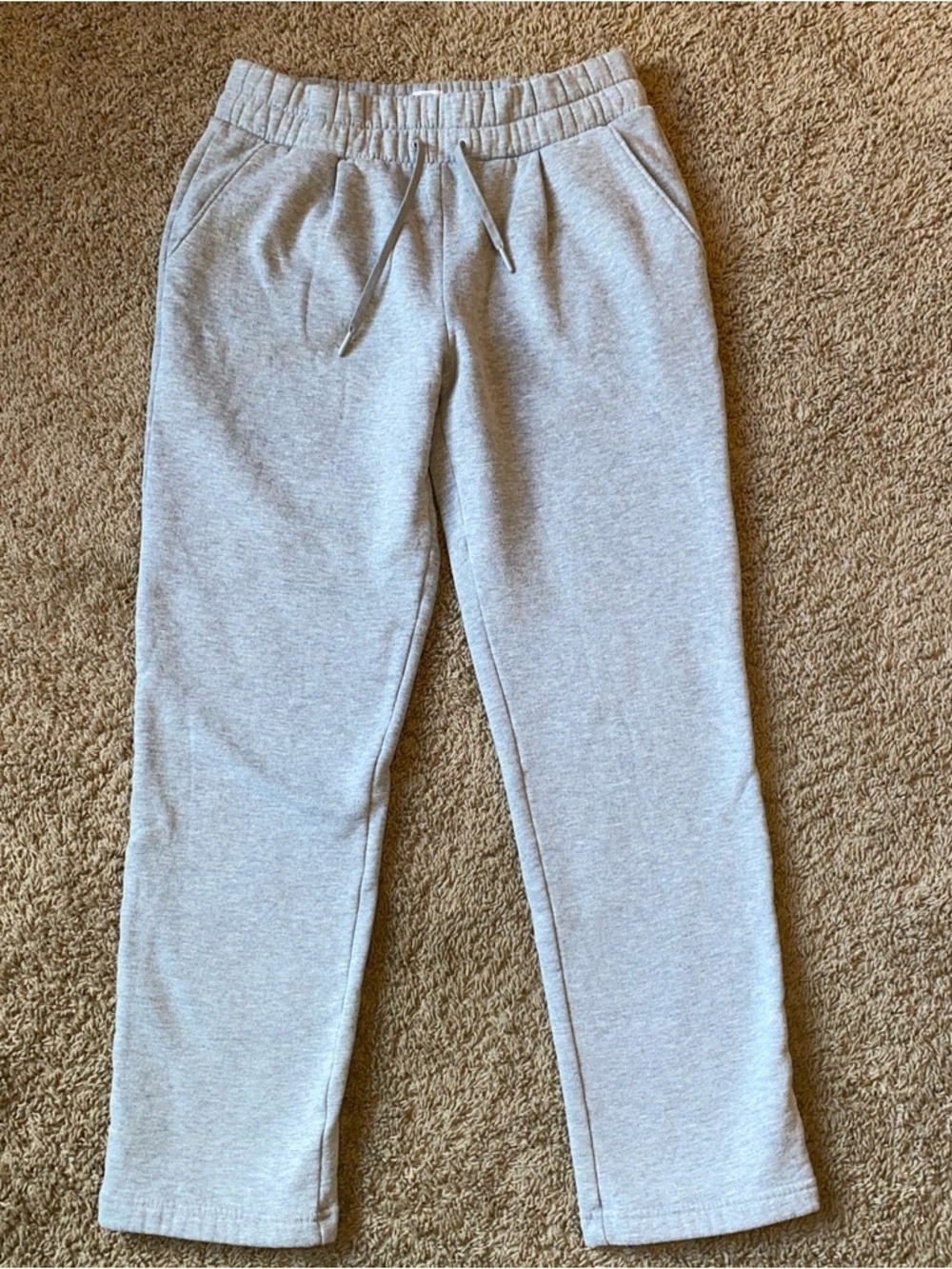 Mondetta SweatPants Women's M Gray Straight Leg Pull On Elastic Waist Lounge